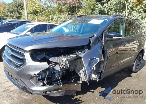 2017 Ford Escape Titanium from USA, damaged, VIN 1FMCU0J91HUD34701